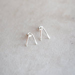 Load image into Gallery viewer, Wishbone Stud Earrings
