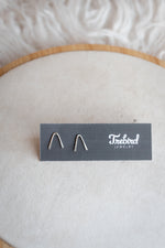 Load image into Gallery viewer, Wishbone Stud Earrings
