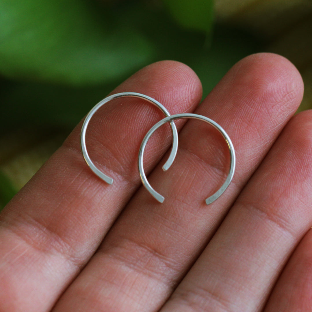 Bull Horn Hoops